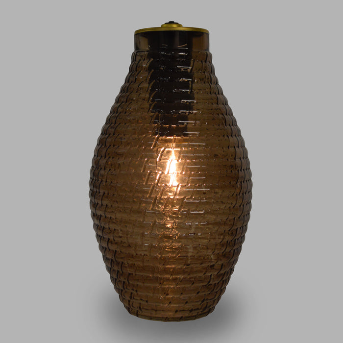 Cello - Diamond Barrel Vase Brown
