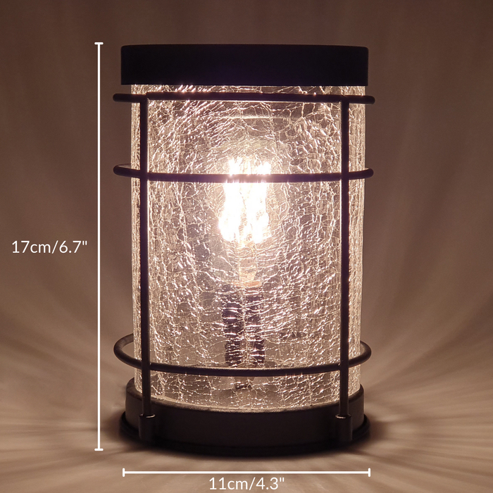 Cello - Edison Electric Melt Burner - Black Crackle
