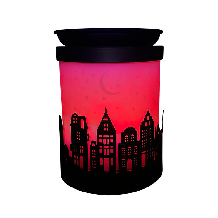 Cello - Electric Melt Burner - City Northern Lights - Colour Changing
