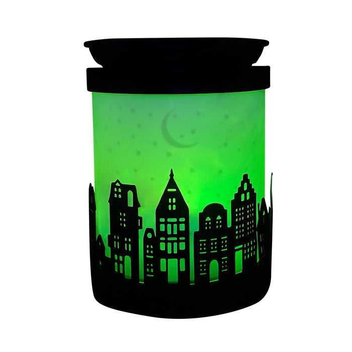 Cello - Electric Melt Burner - City Northern Lights - Colour Changing