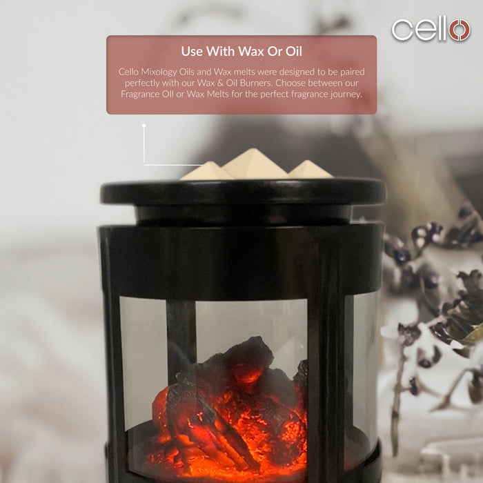 Cello - Electric Melt Burner - Flickering Embers