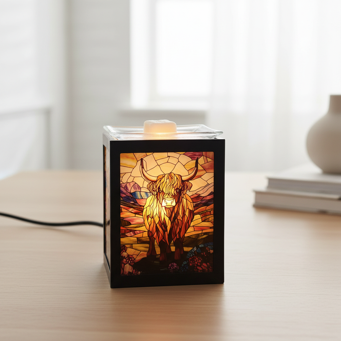 Cello - Electric Melt Burner - Golden Highland Cow