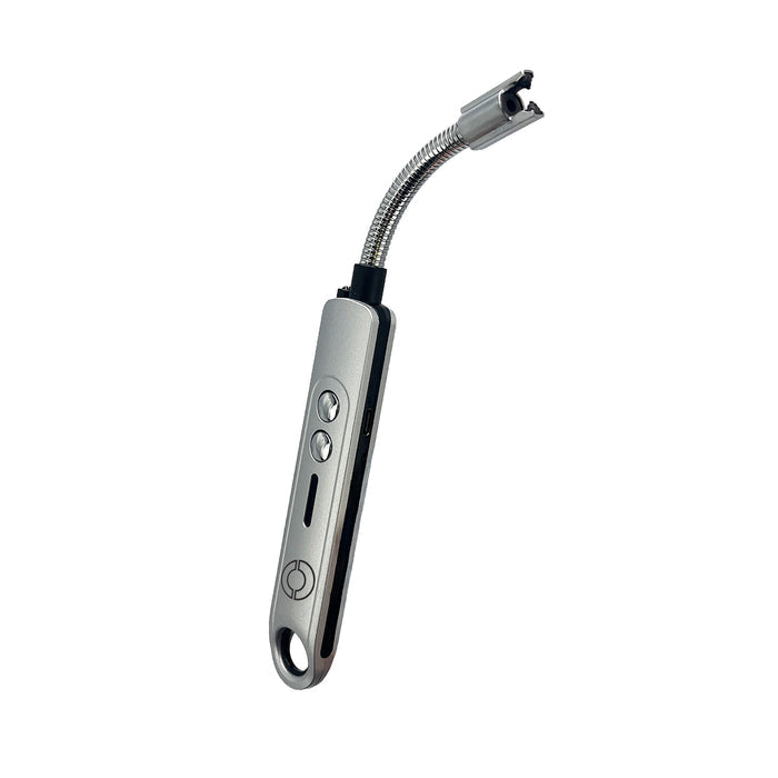 Cello - Flexible Electric Lighter with Light - Silver