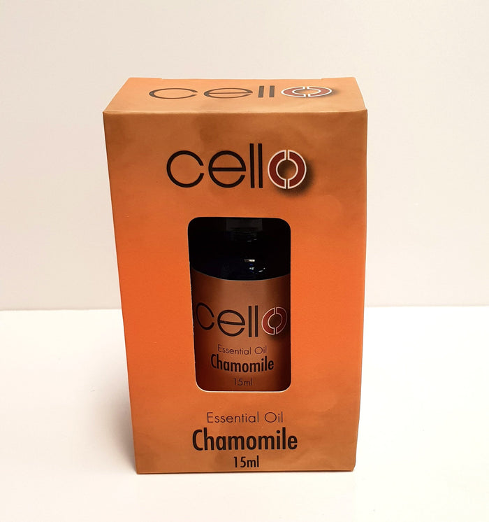 Relaxing chamomile balm - breathe in natures powerful ointment and restore tranquillity, peace and calm.     About Cello Essential Oil:   Our Cello Essential Oils have been lovingly created to work in harmony with our Ultrasonic Diffusers, to give you a unique sensory offering.