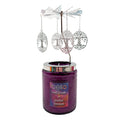 Cello - Gemstone Candle 200g with Convection Spinner - French Lavender with Amethyst