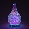 Cello - Infinity 3D Art Glass Ultrasonic Diffuser Large W/White Light & Remote Control