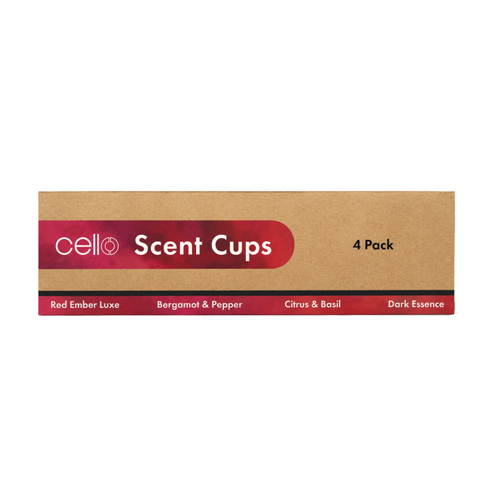 Cello - Luxe Scent Cups 4 Pack