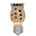 Cello - Mosaic Plug In Electric Melt Burner - Silver