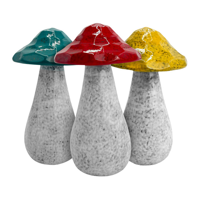 Cello - Mushroom 12.8cm- Pack of 3