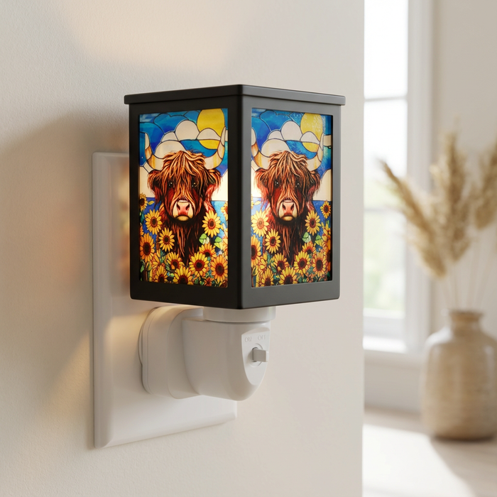 Cello - Plug In Electric Melt Burner - Sunflower Highland Cow