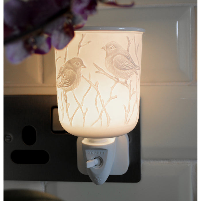 Cello - Porcelain Plug In Electric Melt Burner - Bird