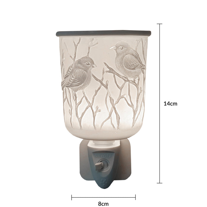 Cello - Porcelain Plug In Electric Melt Burner - Bird