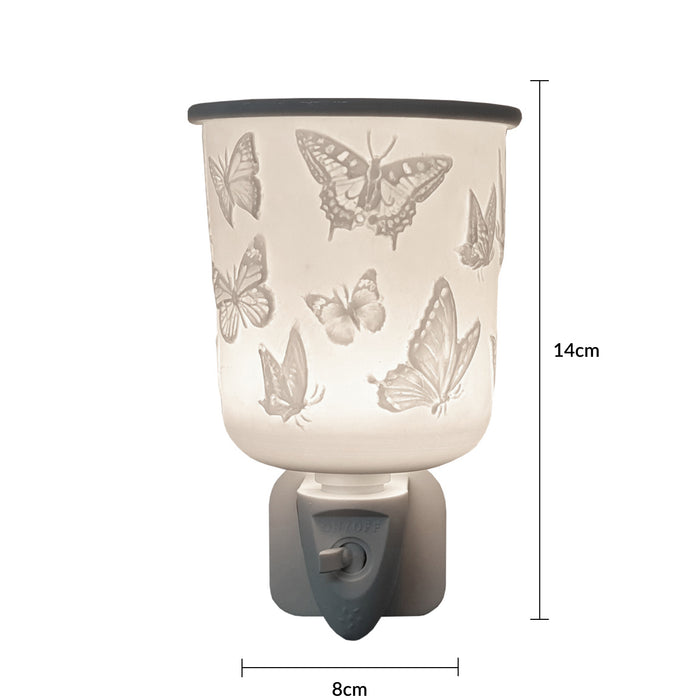 Cello - Porcelain Plug In Electric Melt Burner - Butterfly
