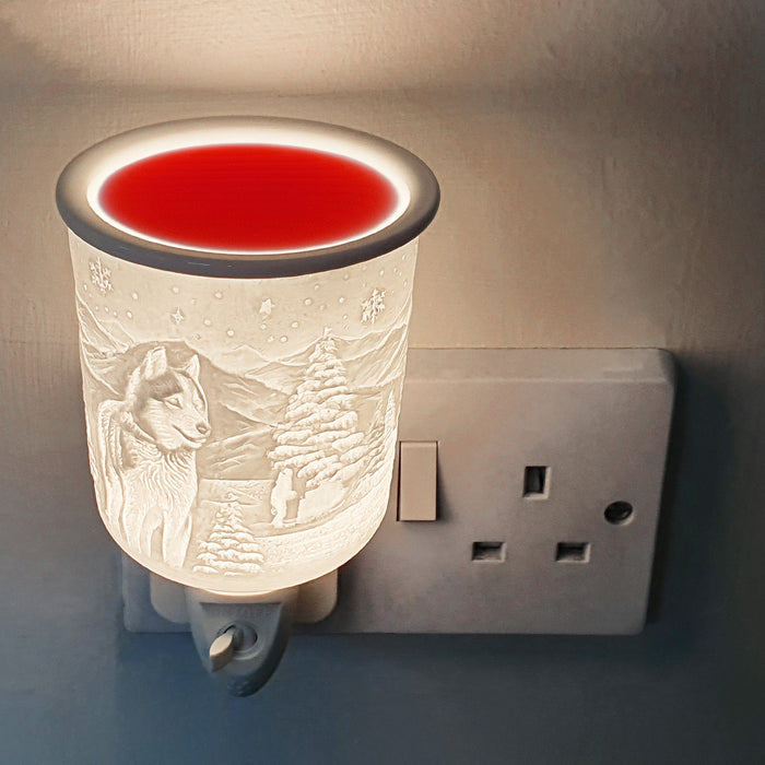 Cello - Porcelain Plug In Electric Melt Burner - Dog