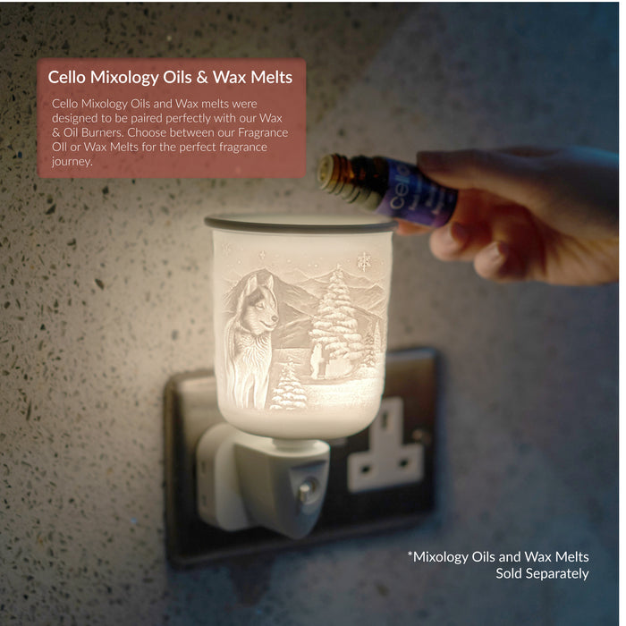 Cello - Porcelain Plug In Electric Melt Burner - Dog