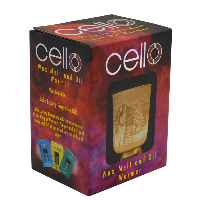 Cello - Porcelain Plug In Electric Melt Burner - Dog