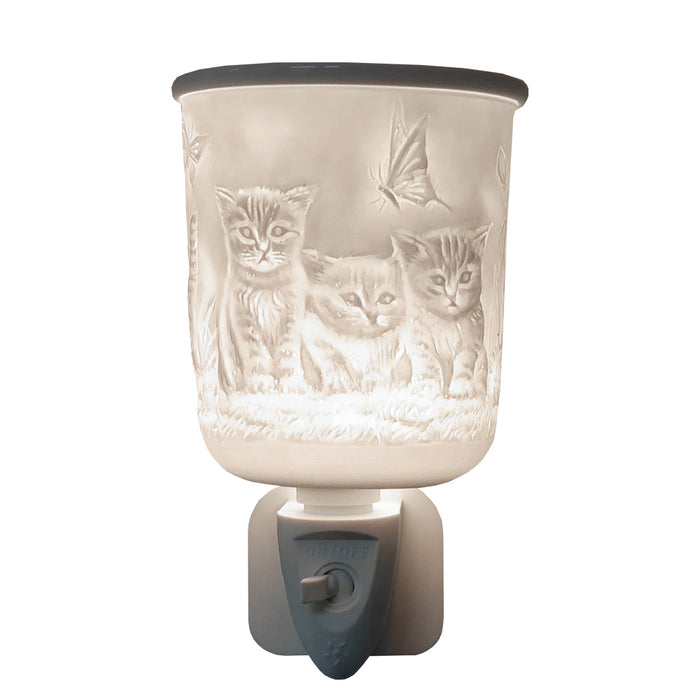 Cello - Porcelain Plug In Electric Melt Burner - Kitten