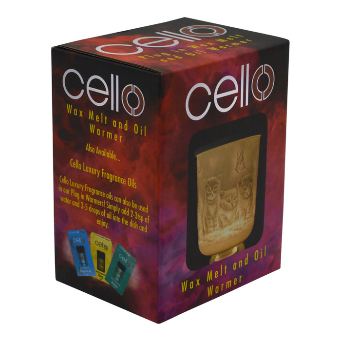 Cello - Porcelain Plug In Electric Melt Burner - Kitten