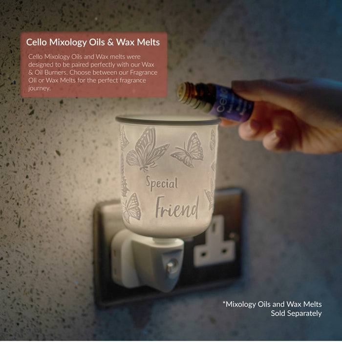 Cello - Porcelain Plug In Electric Melt Burner - Special Friend