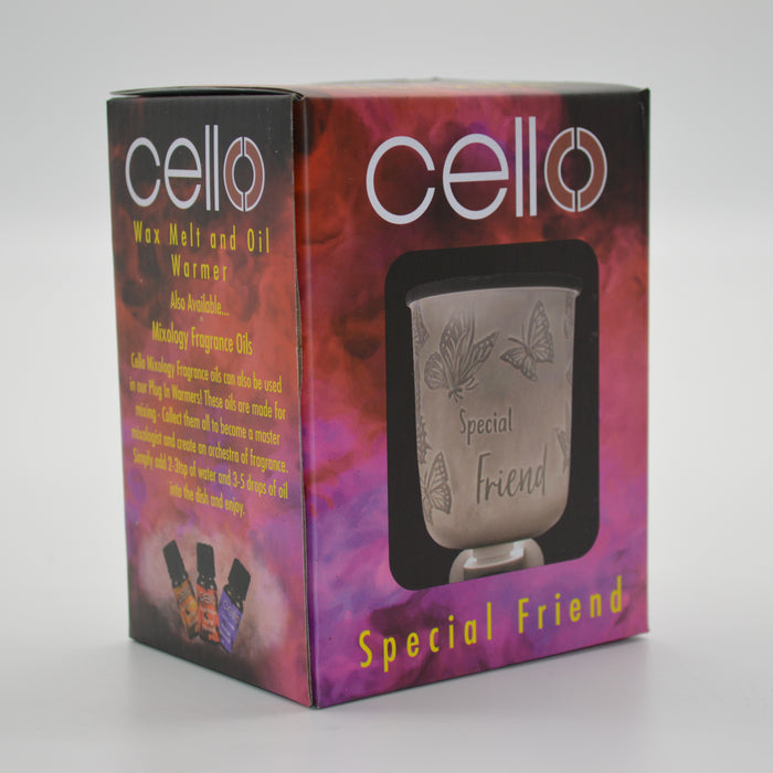 Cello - Porcelain Plug In Electric Melt Burner - Special Friend