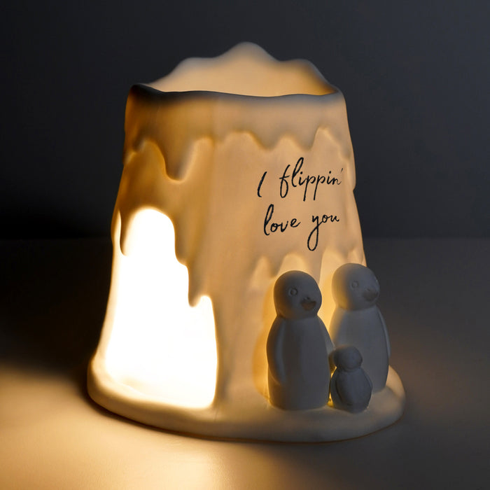 Cello - Porcelain Tealight Burner - I Flippin Love You