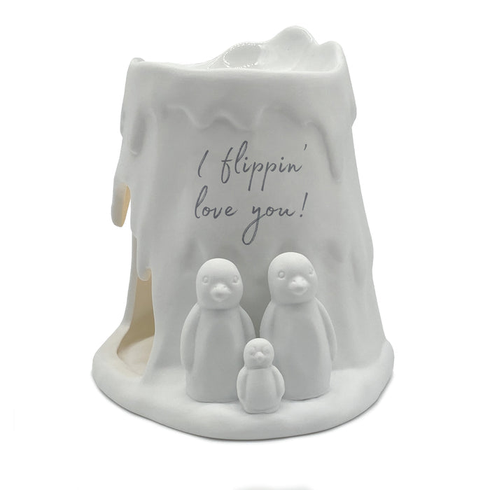Cello - Porcelain Tealight Burner - I Flippin Love You