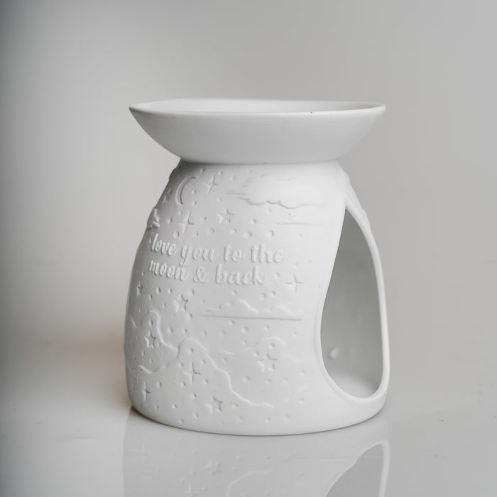 Cello Tealight Burner - Love You to The Moon & Back