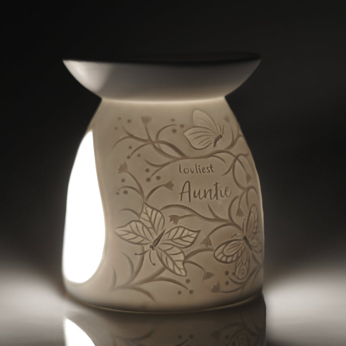 Cello - Porcelain Tealight Burner - Loveliest Auntie