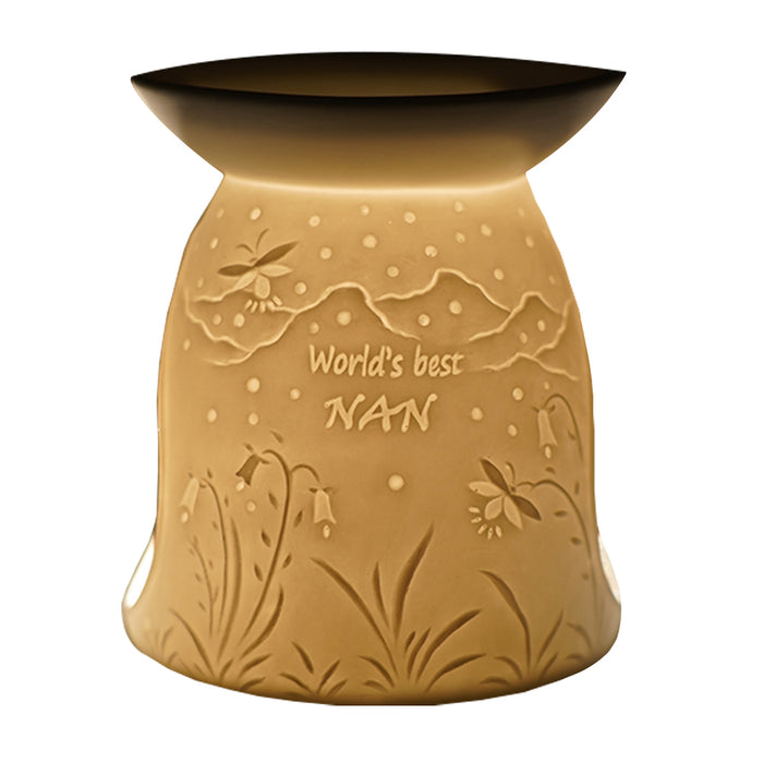 Cello - Porcelain Tealight Burner - World's Best Nan