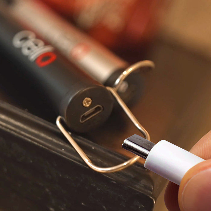 Cello - Rechargeable Electronic Flexible Lighter Black - Set Of 2