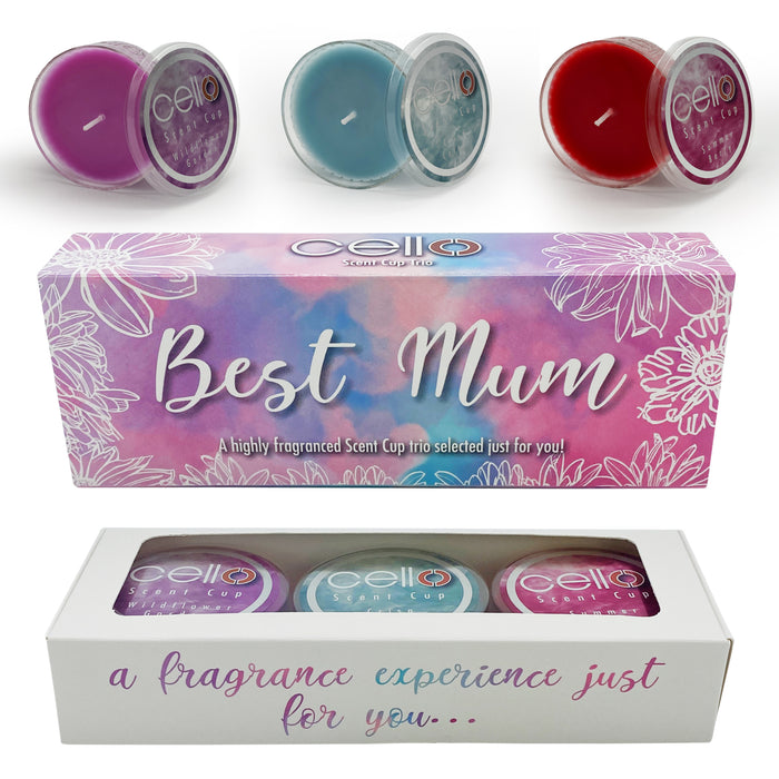 Cello - Scent Cup Trio - Best Mum