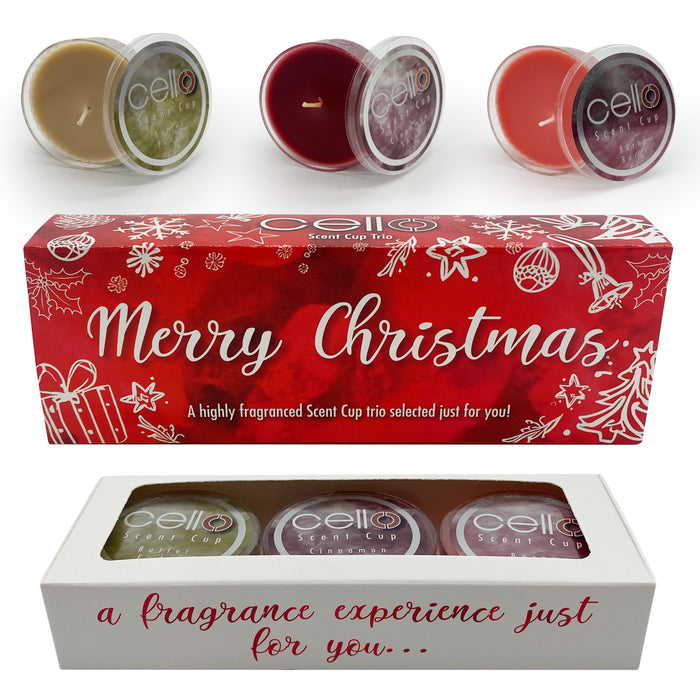 Cello - Scent Cup Trio - Merry Christmas