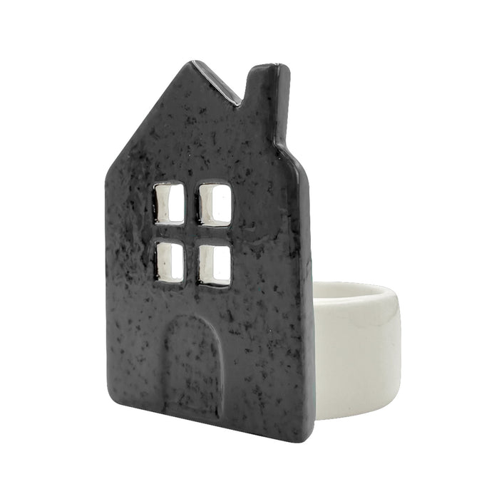 Cello - Silhouette Tealight Burner - Grey