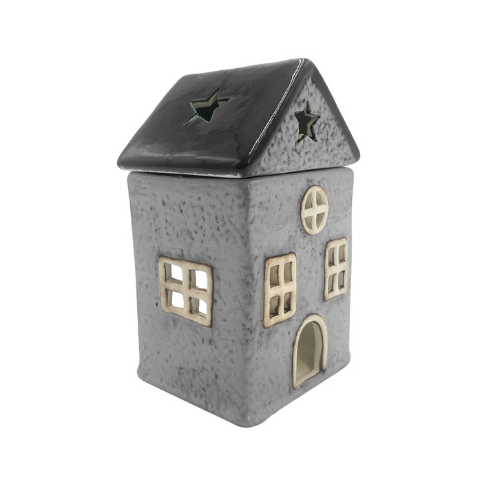 Cello - Star Cottage Tealight Burner - Grey