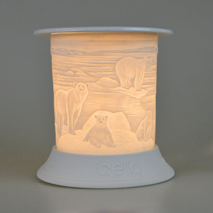 Cello - Straight Electric Melt Burner - Polar Bear