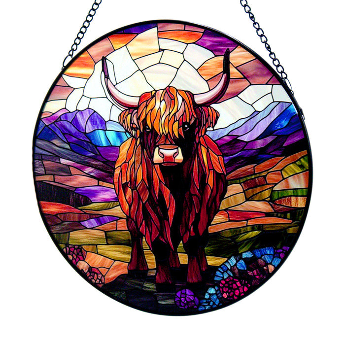 Cello - Suncatcher - Golden Highland Cow