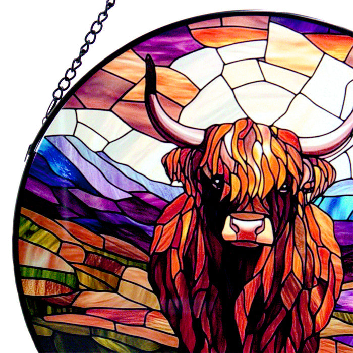 Cello - Suncatcher - Golden Highland Cow