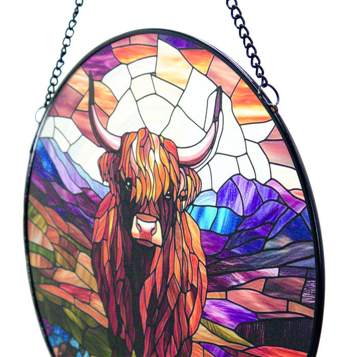 Cello - Suncatcher - Golden Highland Cow