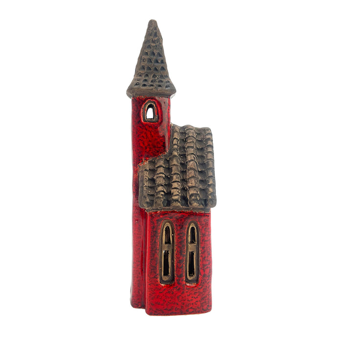 Cello - Tales from the Village - Crimson Tower - Tealight Burner