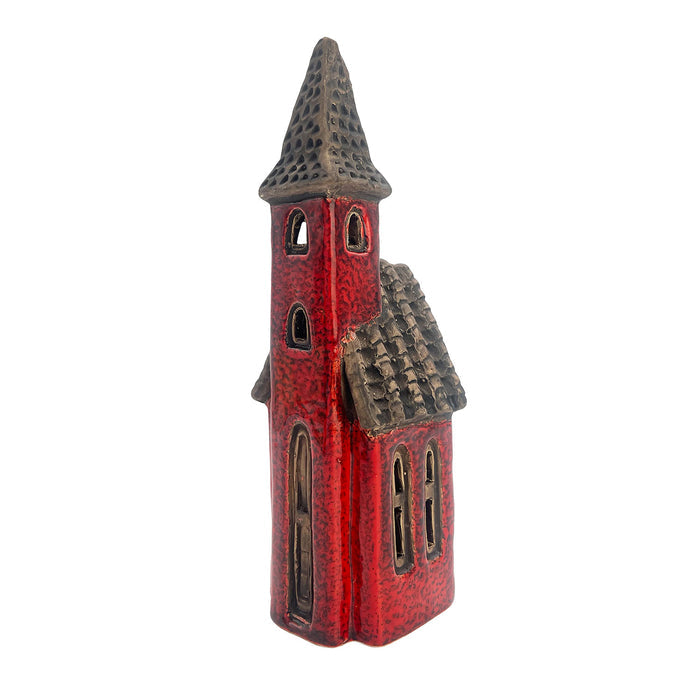 Cello - Tales from the Village - Crimson Tower - Tealight Burner
