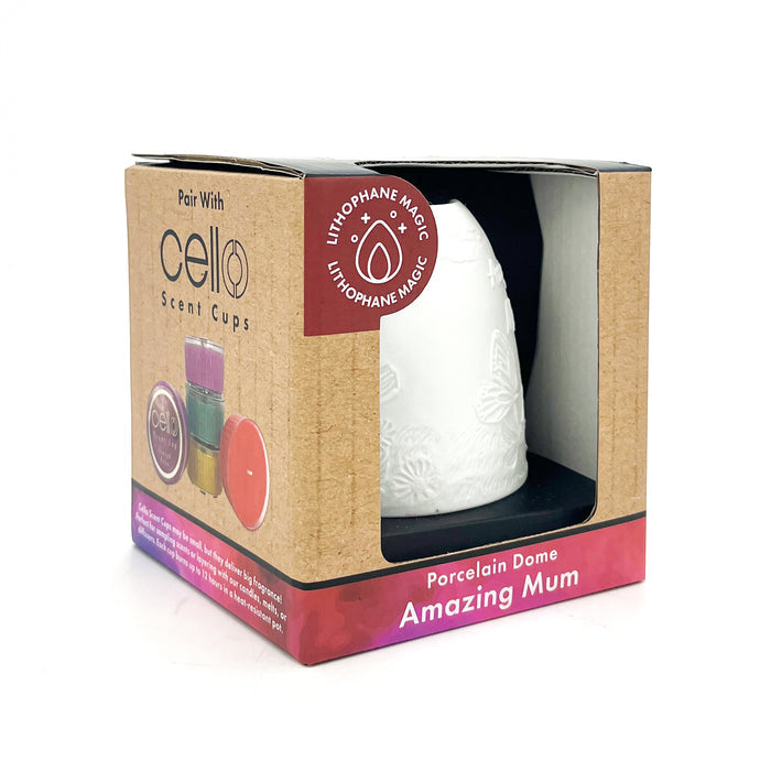 Cello - Tall Tealight Dome - Amazing Mum