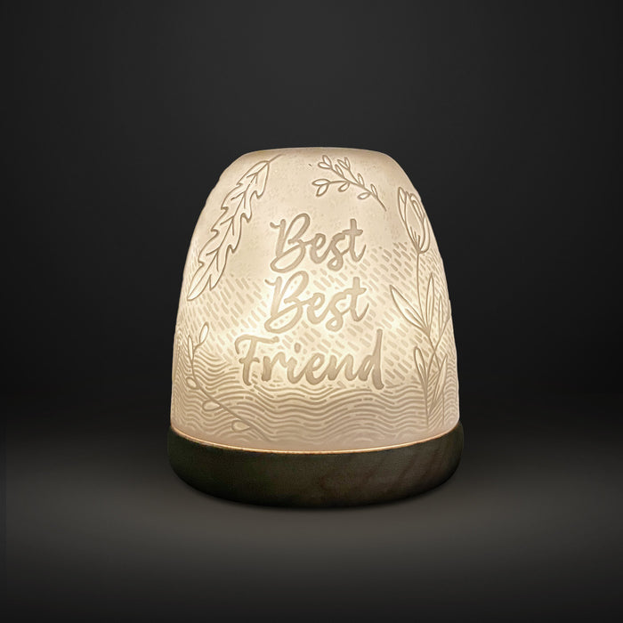 Cello - Tall Tealight Dome - Best Best Friend