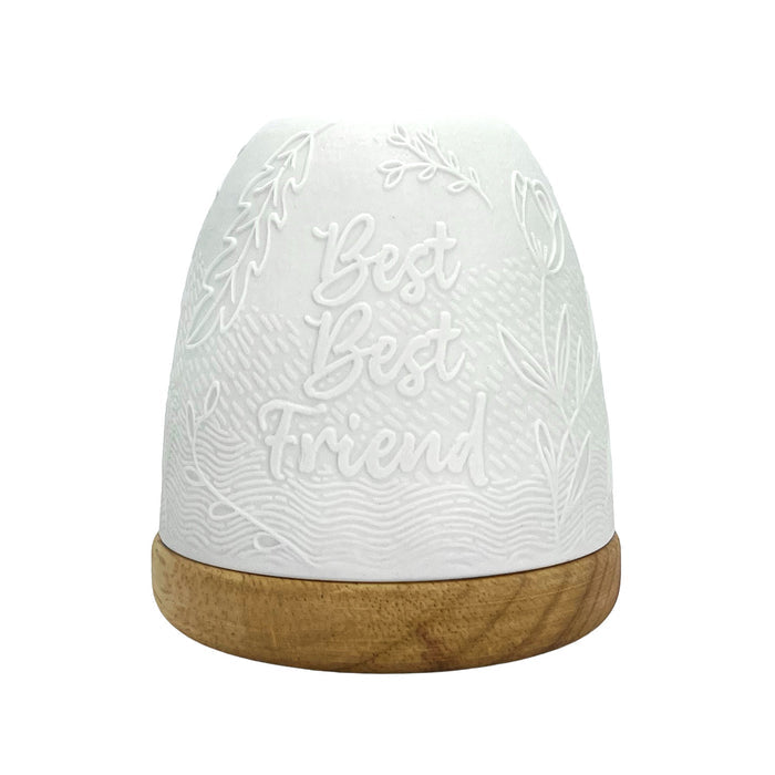 Cello - Tall Tealight Dome - Best Best Friend