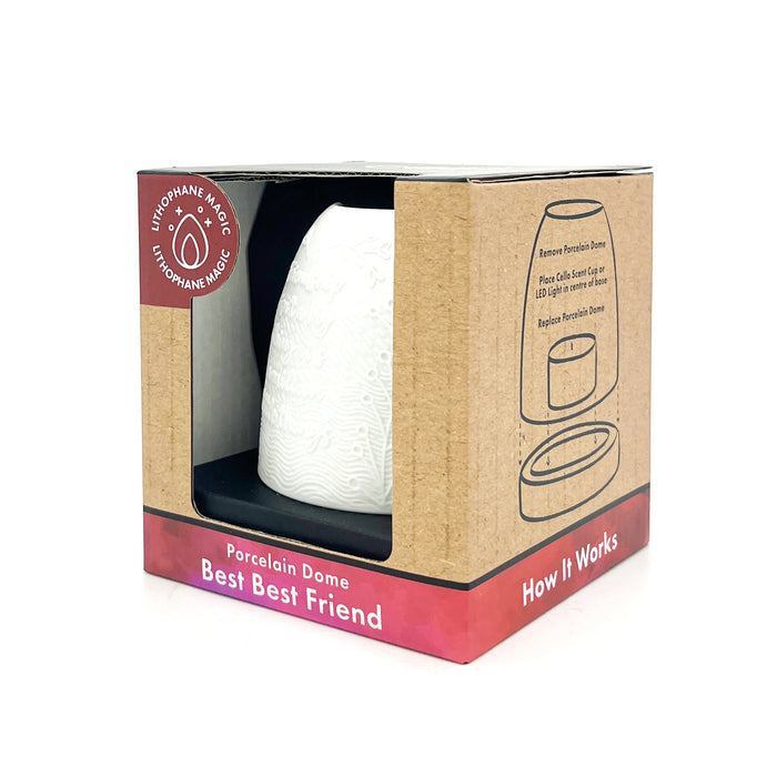 Cello - Tall Tealight Dome - Best Best Friend
