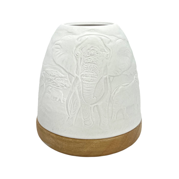 Cello - Tall Tealight Dome - Elephant