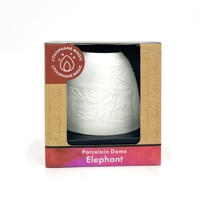 Cello - Tall Tealight Dome - Elephant