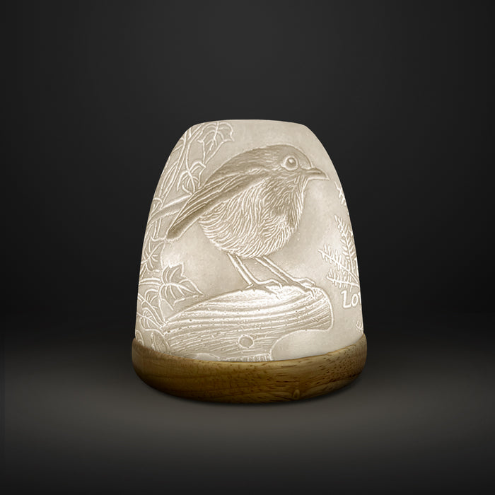 Cello - Tall Tealight Dome - Robin