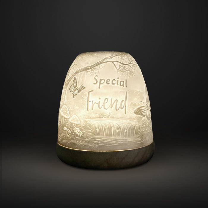 Cello - Tall Tealight Dome - Special Friend