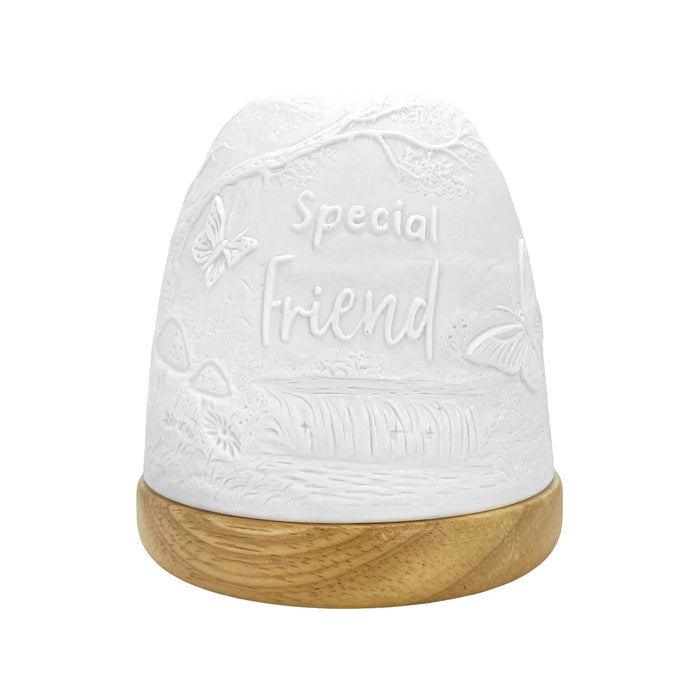 Cello - Tall Tealight Dome - Special Friend