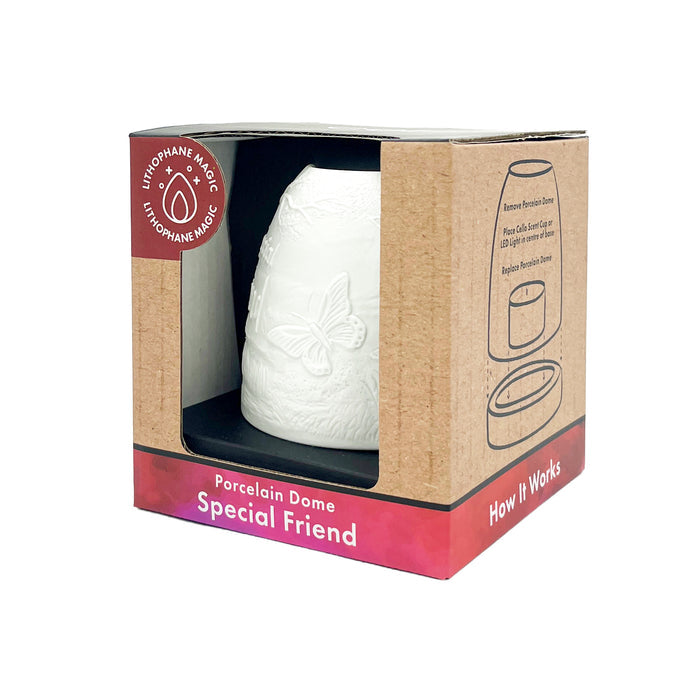 Cello - Tall Tealight Dome - Special Friend